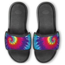 Personalized Repwell&reg; Slide Sandals - Tie-Dye