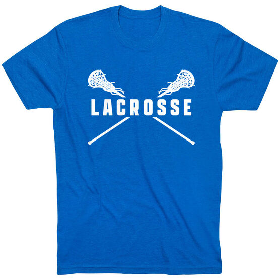Girls Lacrosse Short Sleeve T-Shirt - Crossed Girls Sticks