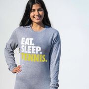 Tennis Tshirt Long Sleeve - Eat. Sleep. Tennis