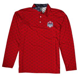 Custom Team Long Sleeve Polo -  Football