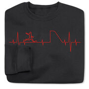 Soccer Crewneck Sweatshirt - Soccer Heartbeat