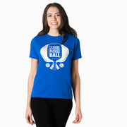 Pickleball Short Sleeve T-Shirt - I'd Rather Be Playing Pickleball