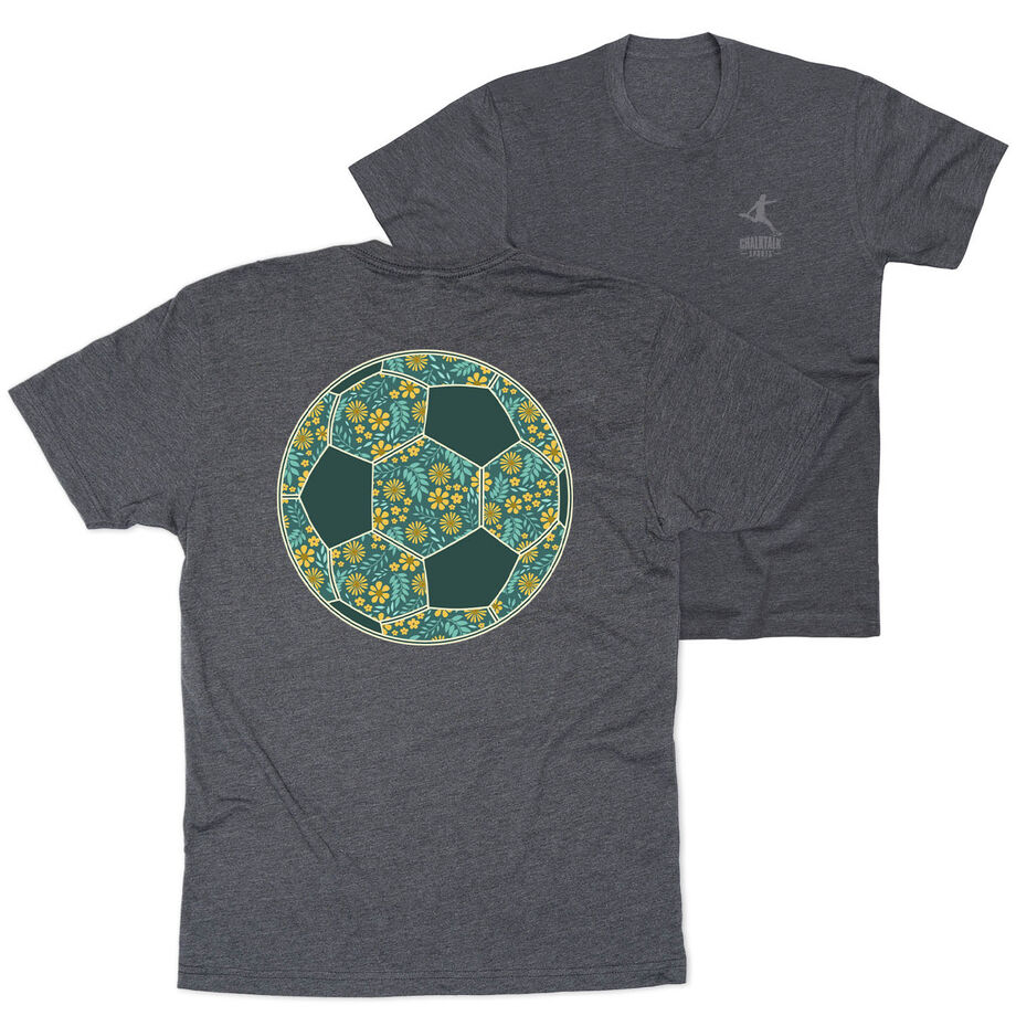 Soccer Short Sleeve T-Shirt - Summer Kicks (Back Design)