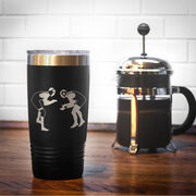 Wrestling 20 oz. Double Insulated Tumbler - Silhouettes