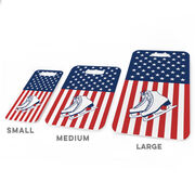 Figure Skating Bag/Luggage Tag - USA Figure Skater