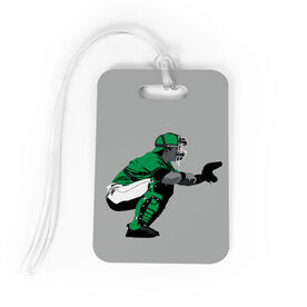 Baseball Bag/Luggage Tag - Catcher