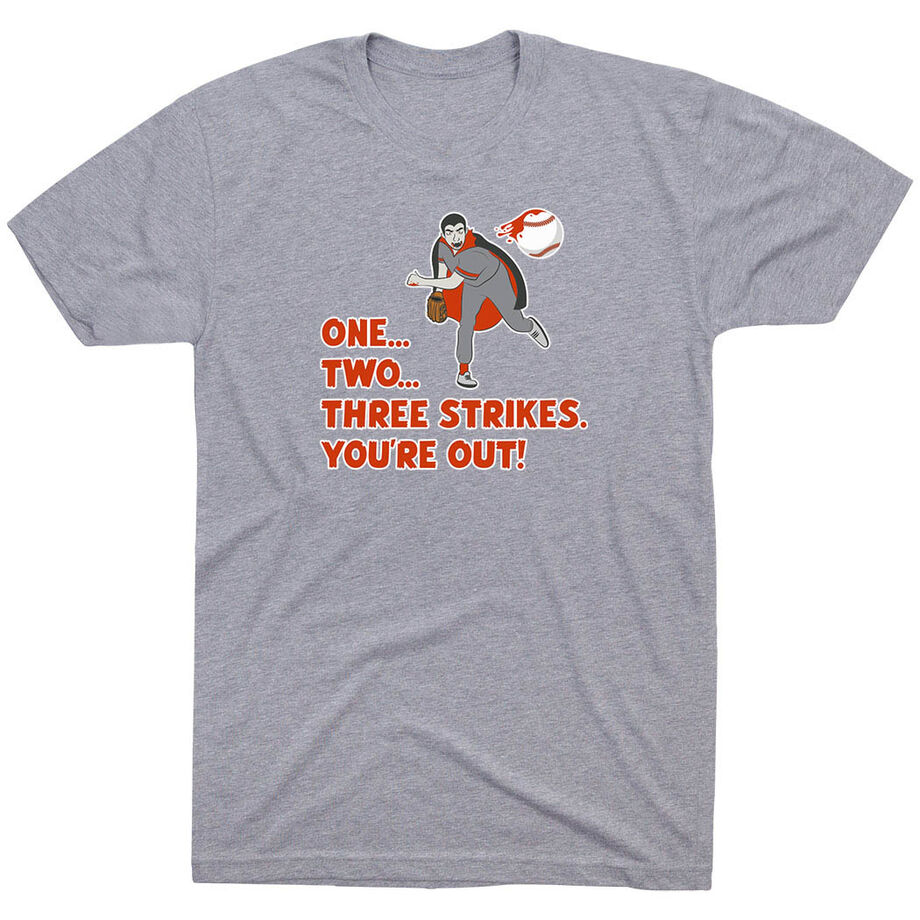 Baseball Short Sleeve T-Shirt - The Pitch Count