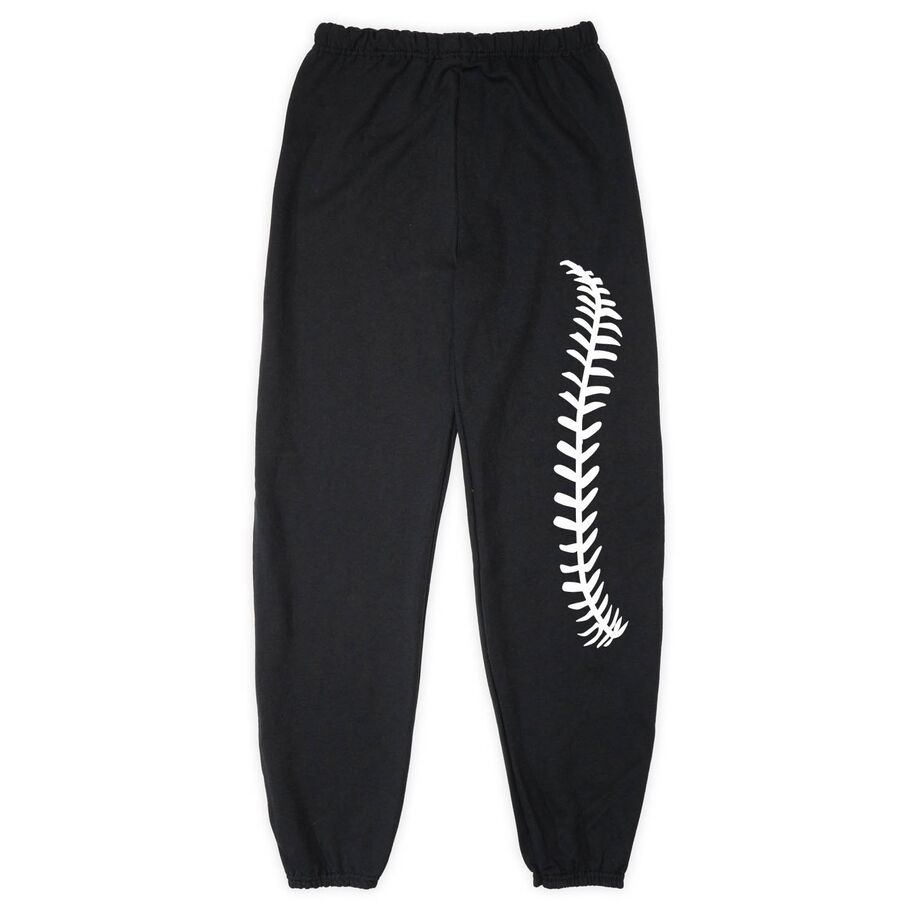 Baseball Fleece Sweatpants - Baseball Stitches