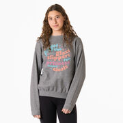 Crew Neck Sweatshirt - Forget The Glass Slippers