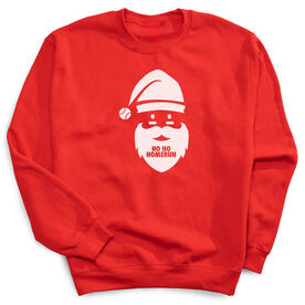 Baseball Crewneck Sweatshirt - ho ho homerun