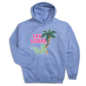 Guys Lacrosse Hooded Sweatshirt - Lax Lizard