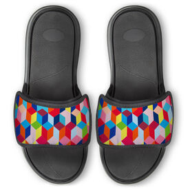 Personalized Repwell&reg; Slide Sandals - Prisms