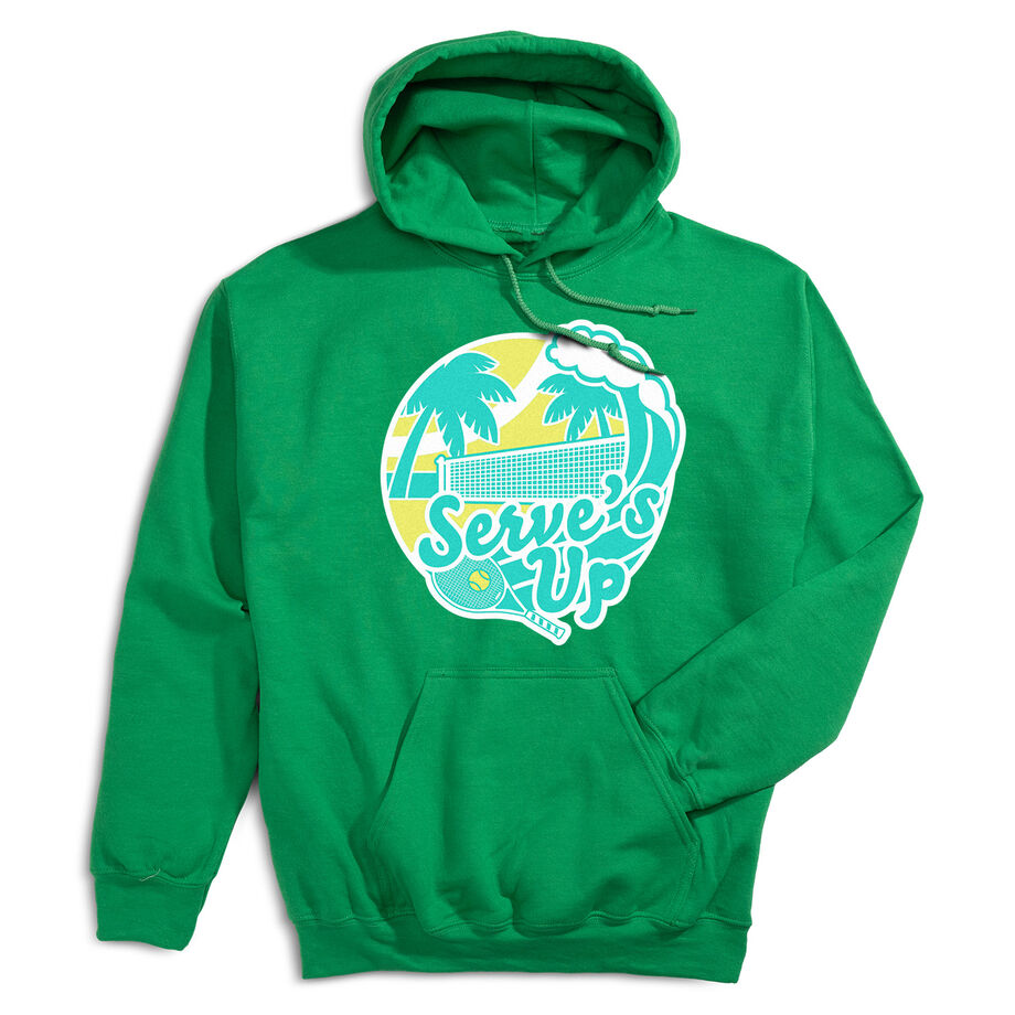 Tennis Hooded Sweatshirt - Serve's Up