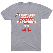 Hockey Short Sleeve T-Shirt - Hockey's My Favorite