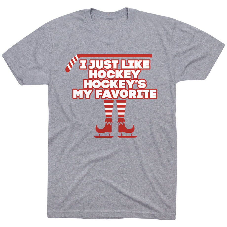 Hockey Short Sleeve T-Shirt - Hockey's My Favorite
