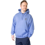 Hockey Hooded Sweatshirt - Hockey Dad Sticks (Back Design)