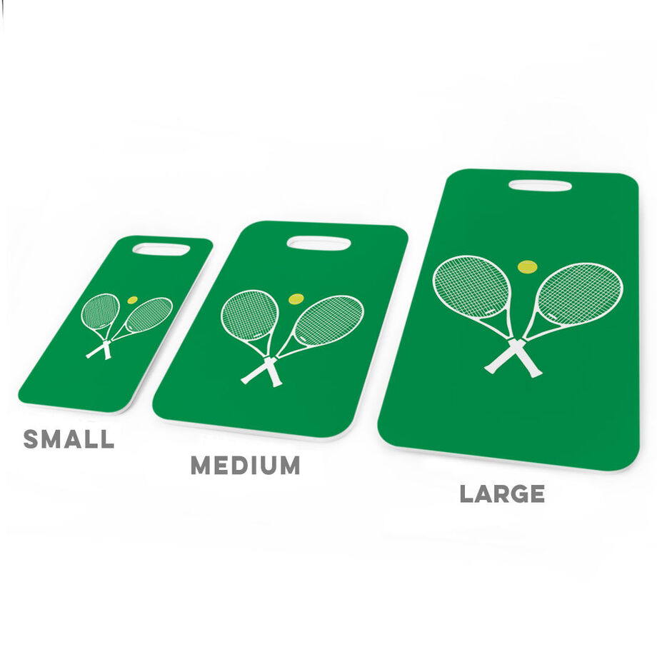 Personalized Tennis Crossed Rackets Ornament