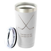 Hockey 20 oz. Double Insulated Tumbler - Crossed Sticks Icon