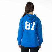 Hockey Hooded Sweatshirt - The Cold Never Bothered Me Anyway #HockeyMom