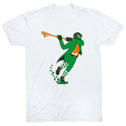 Guys Lacrosse Short Sleeve T-Shirt - Lacrosse Leprechaun