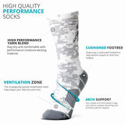 Hockey Woven Mid-Calf Socks - Player - Digital Camo