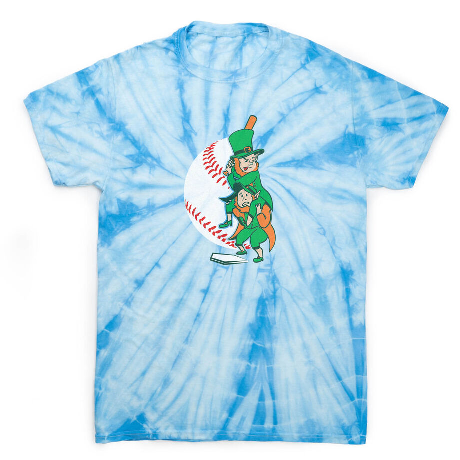Baseball Short Sleeve T-Shirt - Top O' The Order Tie-Dye
