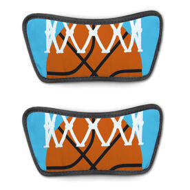 Basketball Repwell&reg; Sandal Straps - Ball in Net