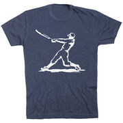 Baseball Tshirt Short Sleeve Baseball Player