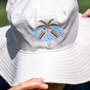 Pickleball Bucket Hat - Tropical Vibes