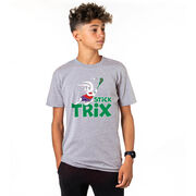 Guys Lacrosse Short Sleeve T-Shirt - Stick Tricks