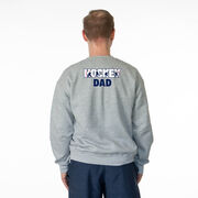 Hockey Crewneck Sweatshirt - Hockey Dad Life (Back Design)