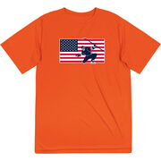 Hockey Short Sleeve Performance Tee - Patriotic Hockey