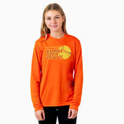 Softball Long Sleeve Performance Tee - Nothing Soft About It