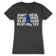 Hockey Women's Everyday Tee - Bones Heal Hockey