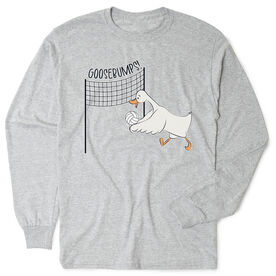 Volleyball Tshirt Long Sleeve - Goosebumps