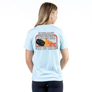 Hockey Short Sleeve T-Shirt - If You Can't Take the Heat (Back Design)