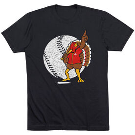 Baseball Short Sleeve T-Shirt - No Fowl Balls