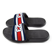 Hockey Repwell&reg; Slide Sandals - Number Stripes
