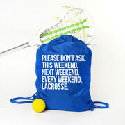Lacrosse Drawstring Backpack - All Weekend Lacrosse