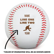 Engraved Baseball - Player Awards