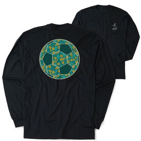 Soccer Tshirt Long Sleeve - Summer Kicks (Back Design)