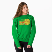 Softball Crewneck Sweatshirt - Nothing Soft About It
