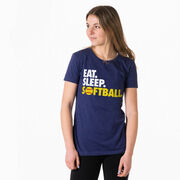 Softball Women's Everyday Tee - Eat. Sleep. Softball.