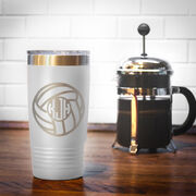 Volleyball 20 oz. Double Insulated Tumbler - Monogram Ball