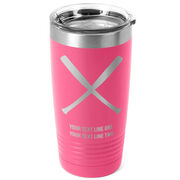 Softball 20 oz. Double Insulated Tumbler - Crossed Bats Icon