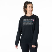 Hockey Crewneck Sweatshirt - Hockey Mom Definition