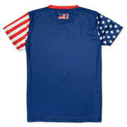 Lacrosse Tech Player Tee - Stars and Stripes