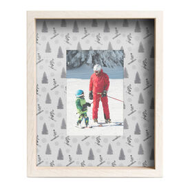 Skiing Premier Frame - Mountain Scene