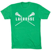 Girls Lacrosse Short Sleeve T-Shirt - Crossed Girls Sticks