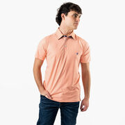 Guys Lacrosse Short Sleeve Polo Shirt - Chillax'n Lacrosse